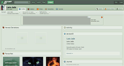 Desktop Screenshot of lara-jade.deviantart.com
