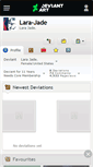 Mobile Screenshot of lara-jade.deviantart.com