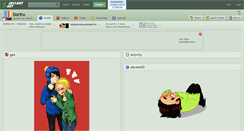 Desktop Screenshot of doriru.deviantart.com