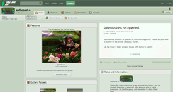 Desktop Screenshot of anthroart.deviantart.com