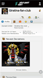 Mobile Screenshot of giratina-fan-club.deviantart.com