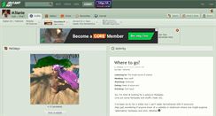 Desktop Screenshot of m3lanie.deviantart.com