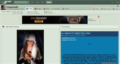 Desktop Screenshot of cheyanne88.deviantart.com
