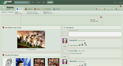 Desktop Screenshot of fargnay.deviantart.com