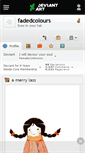 Mobile Screenshot of fadedcolours.deviantart.com