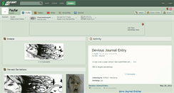 Desktop Screenshot of faufar.deviantart.com