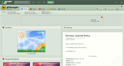 Desktop Screenshot of g0ldenapple.deviantart.com