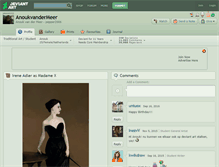 Tablet Screenshot of anoukvandermeer.deviantart.com