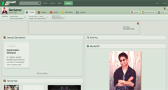 Desktop Screenshot of bargamer.deviantart.com