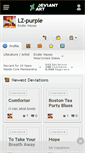 Mobile Screenshot of lz-purple.deviantart.com