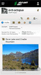 Mobile Screenshot of evil-octopus.deviantart.com