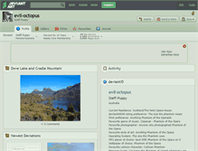 Tablet Screenshot of evil-octopus.deviantart.com