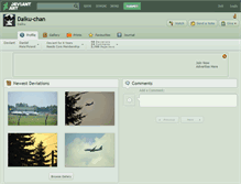 Tablet Screenshot of daiku-chan.deviantart.com