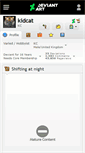 Mobile Screenshot of kidcat.deviantart.com