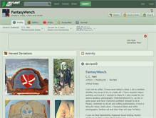 Tablet Screenshot of fantasywench.deviantart.com