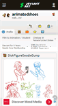 Mobile Screenshot of animatedshoes.deviantart.com
