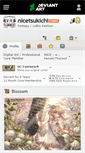 Mobile Screenshot of nicetsukichi.deviantart.com