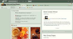 Desktop Screenshot of drink-and-food-photo.deviantart.com