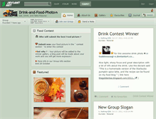 Tablet Screenshot of drink-and-food-photo.deviantart.com