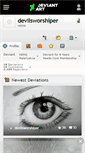 Mobile Screenshot of devilsworshiper.deviantart.com