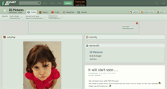 Desktop Screenshot of ee-pictures.deviantart.com