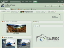 Tablet Screenshot of mystic-darkness.deviantart.com