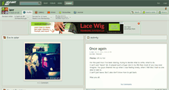 Desktop Screenshot of lanr.deviantart.com