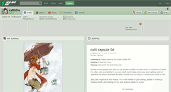 Desktop Screenshot of catticho.deviantart.com