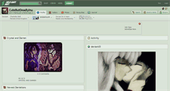 Desktop Screenshot of cutebutdeadlyinu.deviantart.com