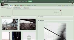 Desktop Screenshot of magezt.deviantart.com