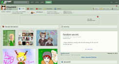 Desktop Screenshot of choumichi.deviantart.com