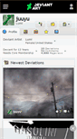 Mobile Screenshot of juuyu.deviantart.com