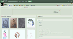 Desktop Screenshot of kijara.deviantart.com