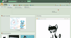 Desktop Screenshot of lucyy.deviantart.com