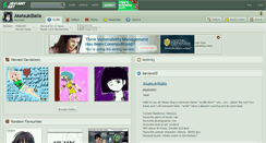 Desktop Screenshot of akatsukiballa.deviantart.com