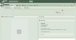 Desktop Screenshot of kingmob.deviantart.com