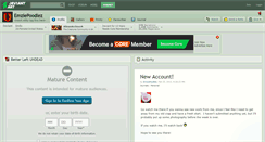 Desktop Screenshot of emziepoodlez.deviantart.com