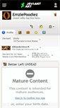 Mobile Screenshot of emziepoodlez.deviantart.com