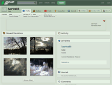 Tablet Screenshot of katrina88.deviantart.com