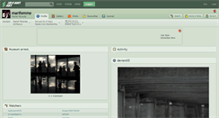 Desktop Screenshot of marifemme.deviantart.com