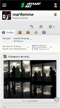 Mobile Screenshot of marifemme.deviantart.com