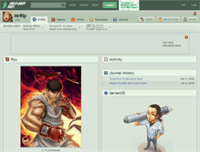Tablet Screenshot of mrrip.deviantart.com