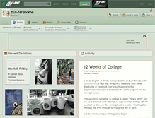 Tablet Screenshot of bus-farehome.deviantart.com