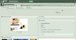Desktop Screenshot of confunduscharm.deviantart.com