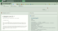 Desktop Screenshot of devilsdarkangel01.deviantart.com