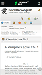 Mobile Screenshot of devilsdarkangel01.deviantart.com