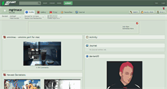 Desktop Screenshot of mgrimace.deviantart.com