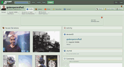 Desktop Screenshot of godemperorofhell.deviantart.com