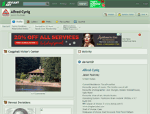 Tablet Screenshot of alfred-cynig.deviantart.com