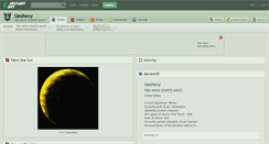Desktop Screenshot of geohevy.deviantart.com